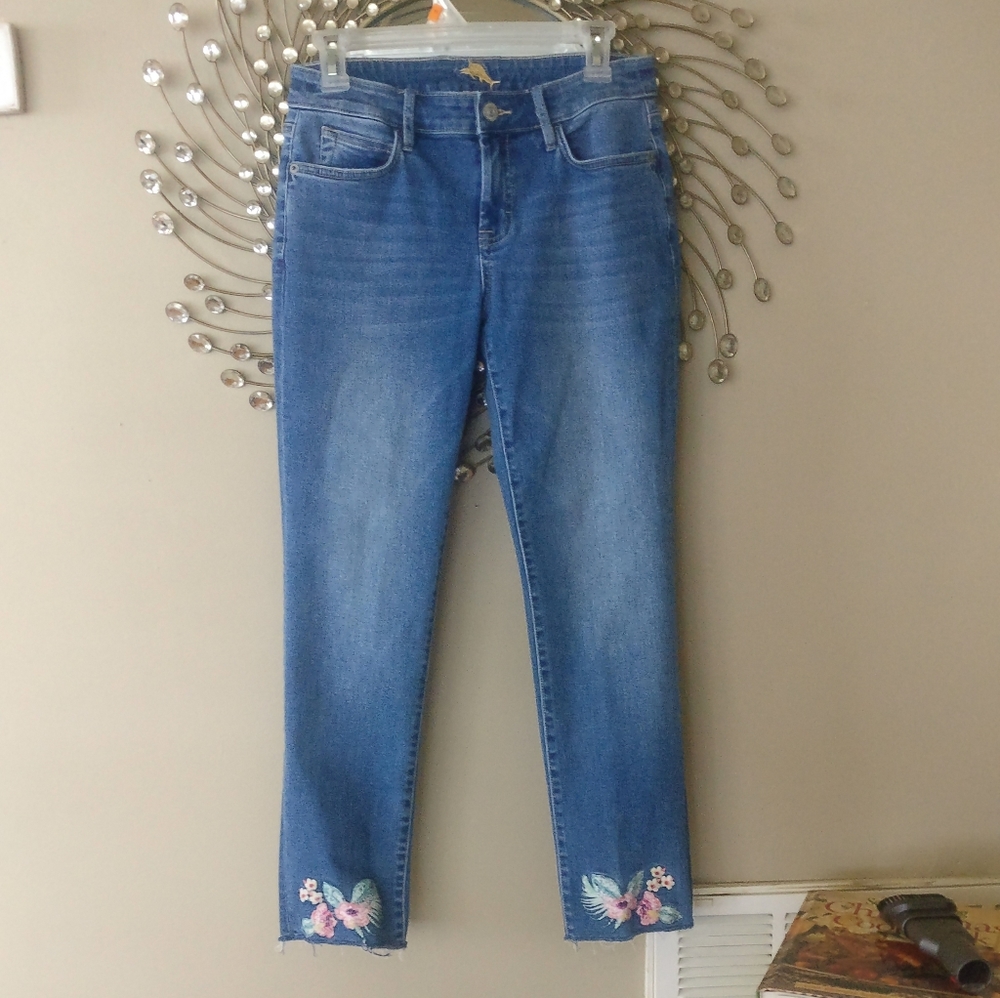 Tommy Bahama Crop Denim Jeans Size 27-28